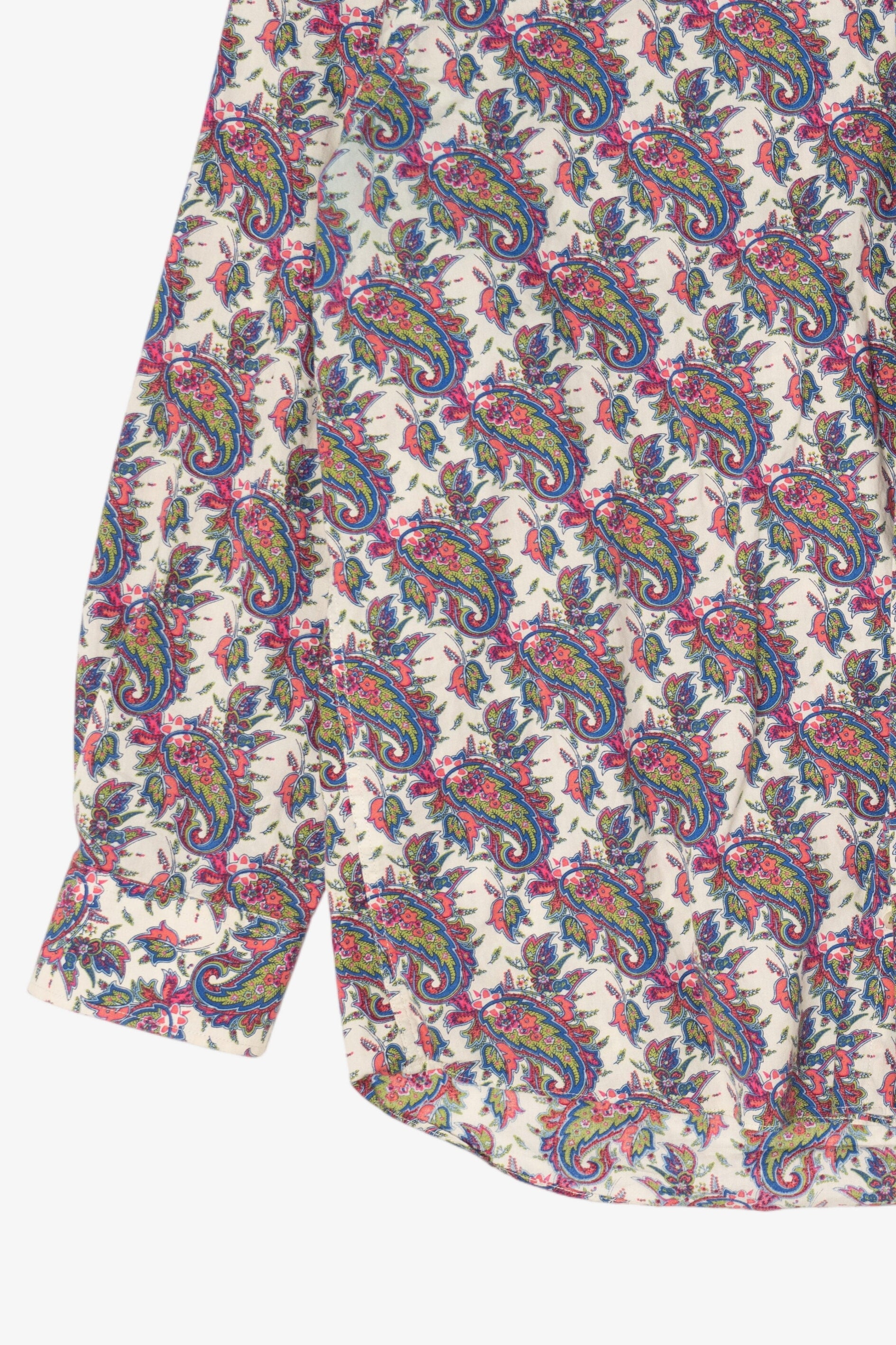 Vintage Alan Flusser Paisley Pattern Button up Shirt (1990s)