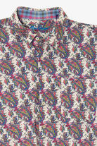 Vintage Alan Flusser Paisley Pattern Button up Shirt (1990s)
