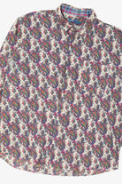Vintage Alan Flusser Paisley Pattern Button up Shirt (1990s)