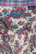 Vintage Alan Flusser Paisley Pattern Button up Shirt (1990s)