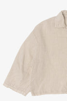 Vintage Paradise Linen Button Up Shirt (1990s)