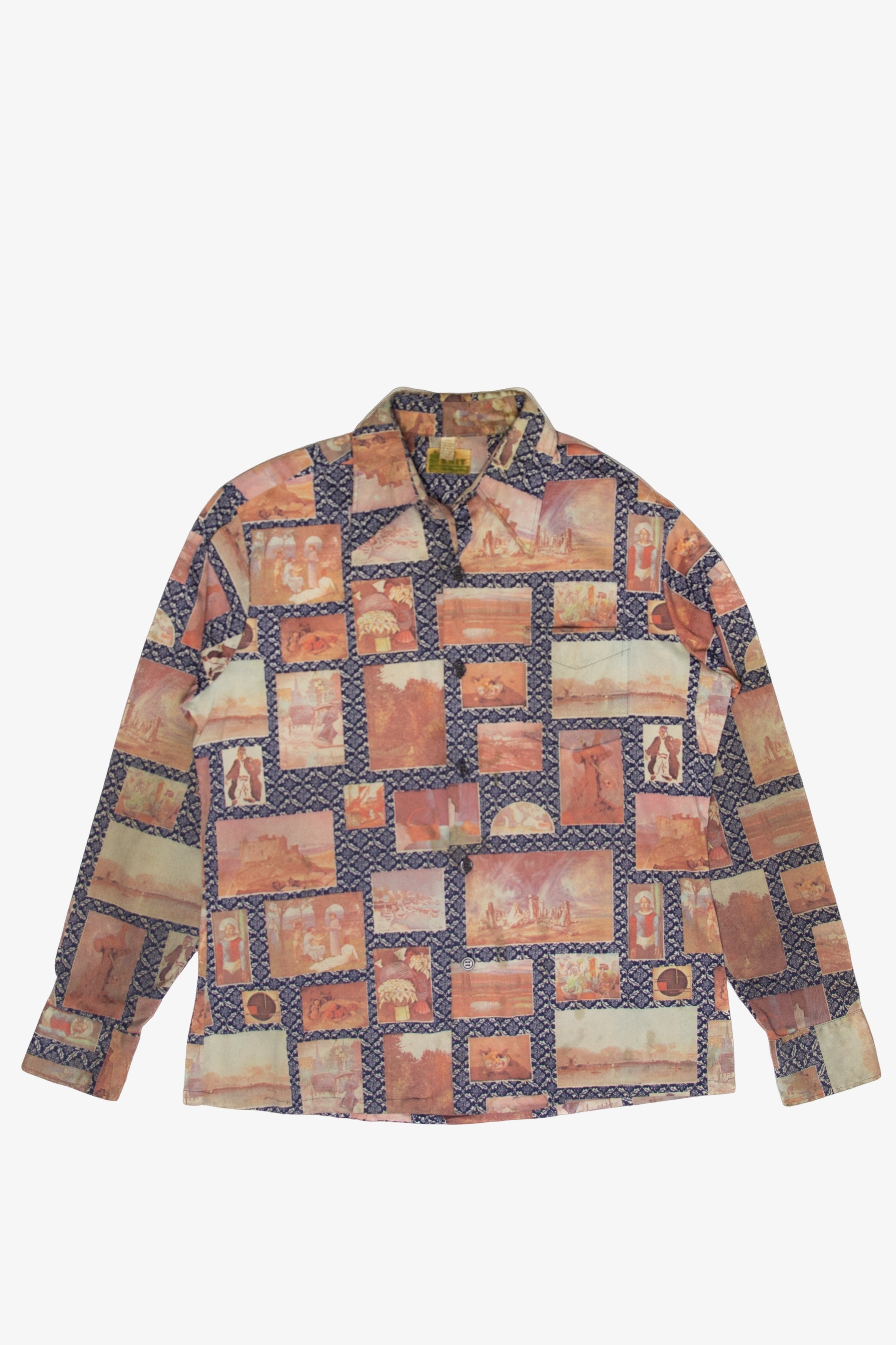 Vintage  Kings Road Button Up Shirt 1250