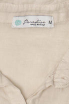 Vintage Paradise Linen Button Up Shirt (1990s)