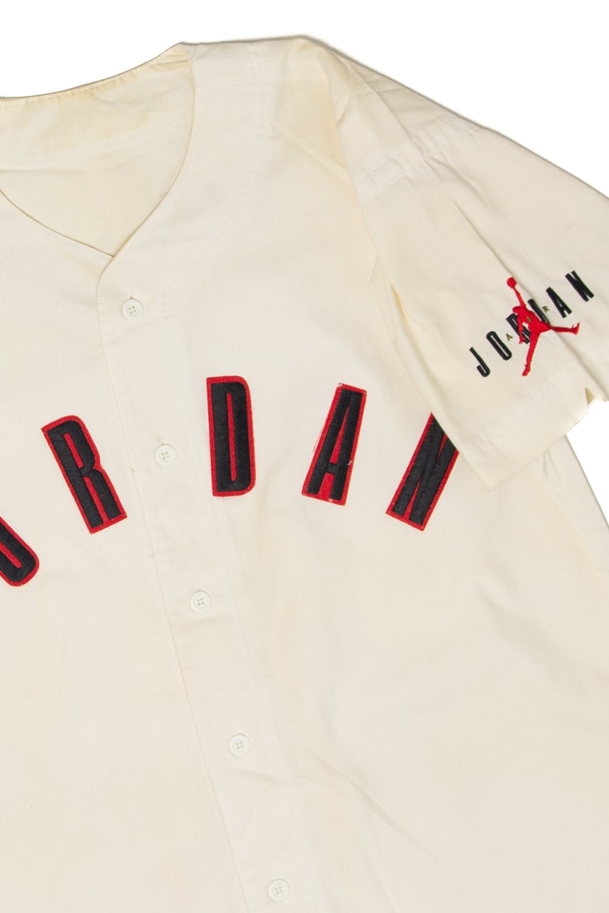 Vintage  Nike Jordan Basketball Button Up Shirt