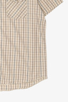 Beige Plaid Tony Hawk Button Up Shirt (2010s)
