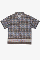 Vintage Lightweight Patterned Short Sleeve Gotcha Button Up Shirt