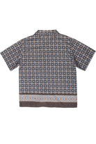 Vintage Lightweight Patterned Short Sleeve Gotcha Button Up Shirt