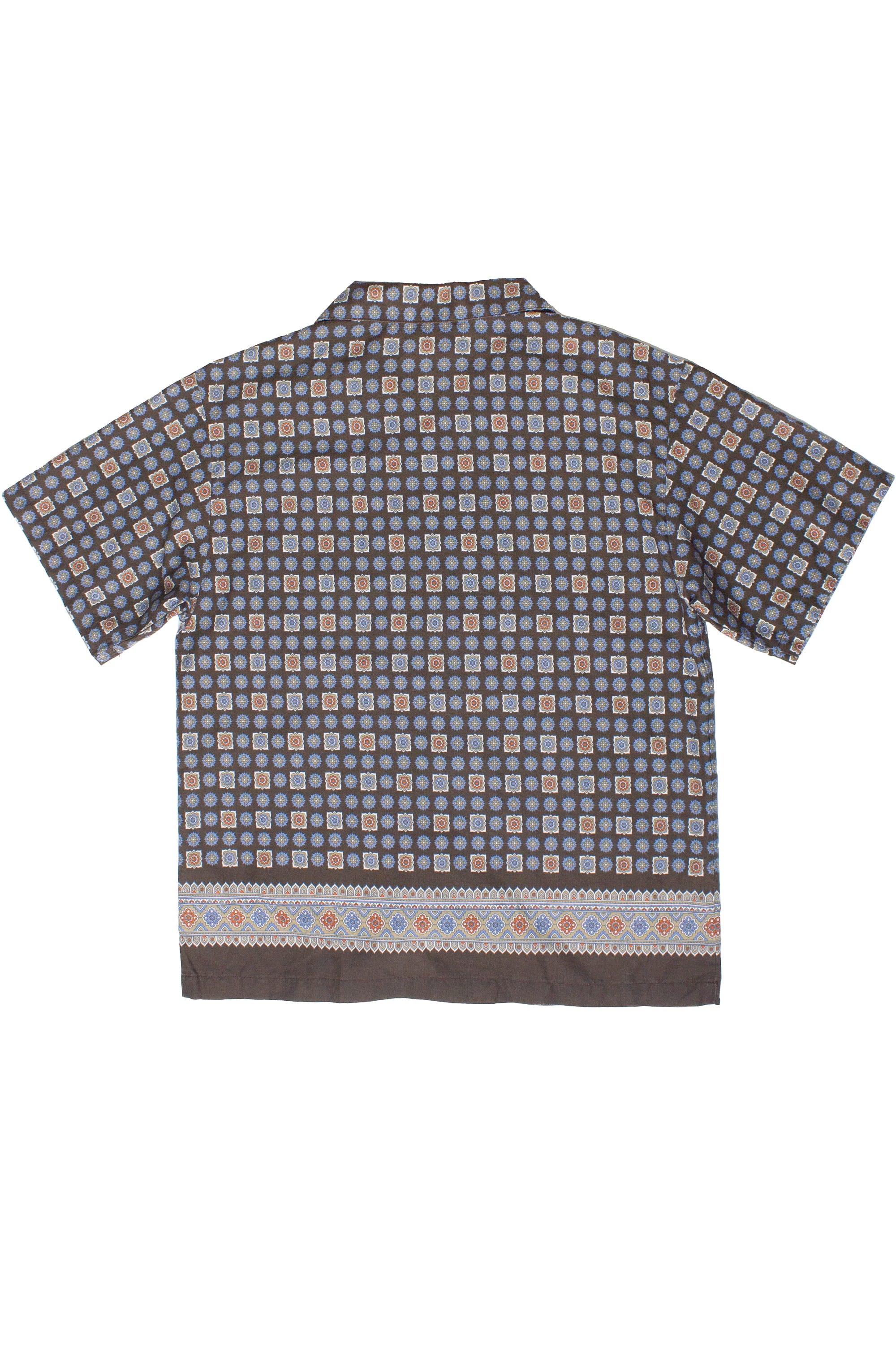Vintage Lightweight Patterned Short Sleeve Gotcha Button Up Shirt