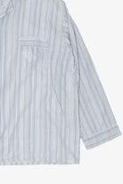 Vintage Light Blue Pinstriped Marlowe Permanent Press Button Up Shirt (1970s)
