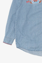 Vintage Apple Basket Denim Button Up Shirt (1990s)