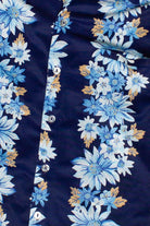 Vintage Floral Print Joel California Button Up Shirt