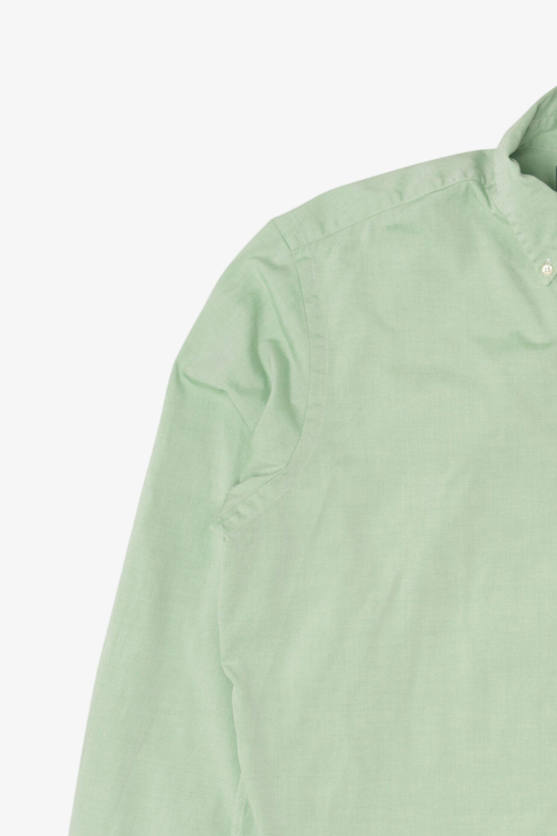 Vintage Light Green Ralph Lauren Button Up Shirt (1990s)