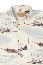 Vintage Magellan Planes Button Up Shirt (1990s)