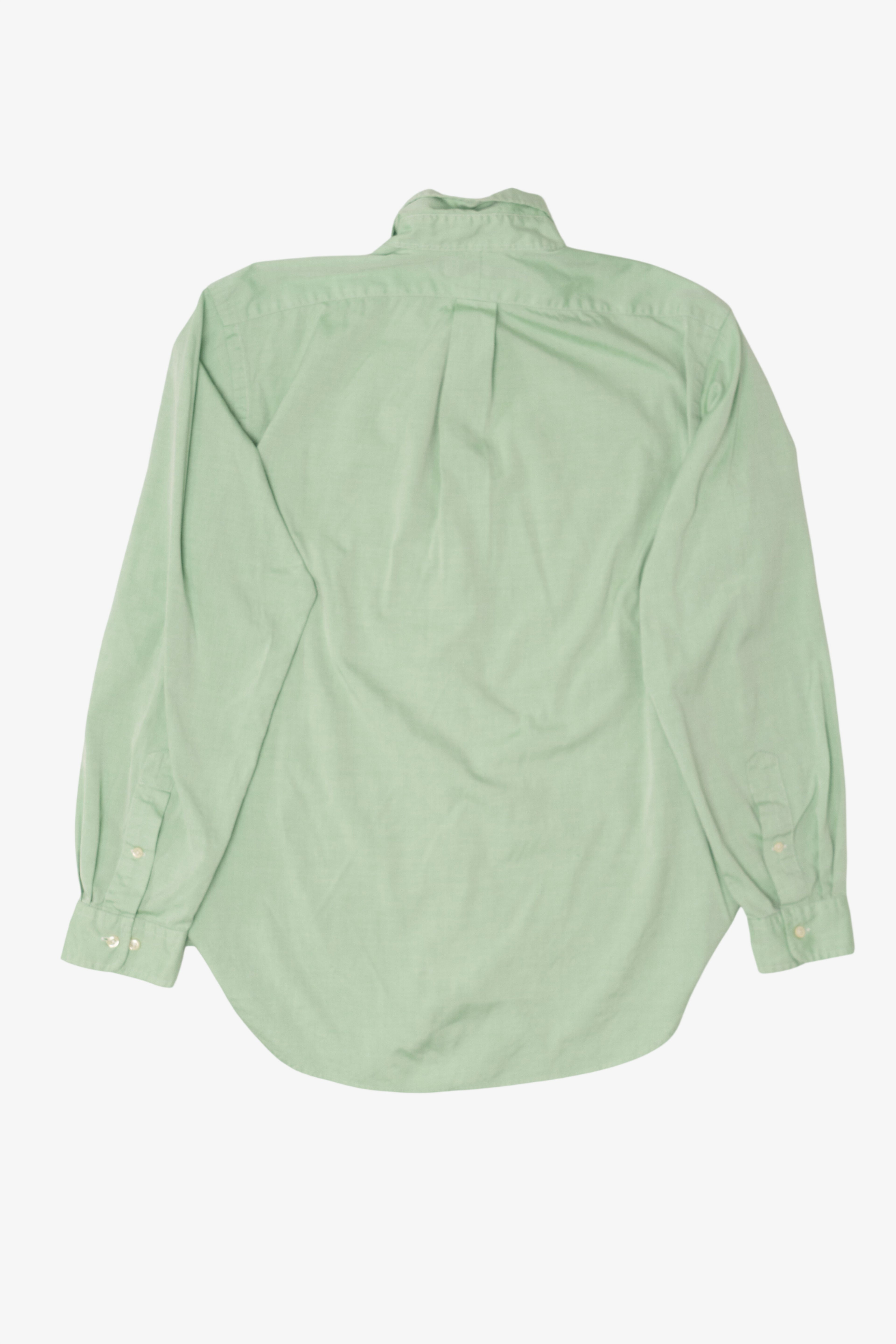 Vintage Light Green Ralph Lauren Button Up Shirt (1990s)
