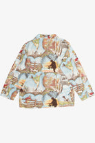 Rare Vintage Brent Football And Hunting Collage Sanforized Button Up Shirt 40s/50s