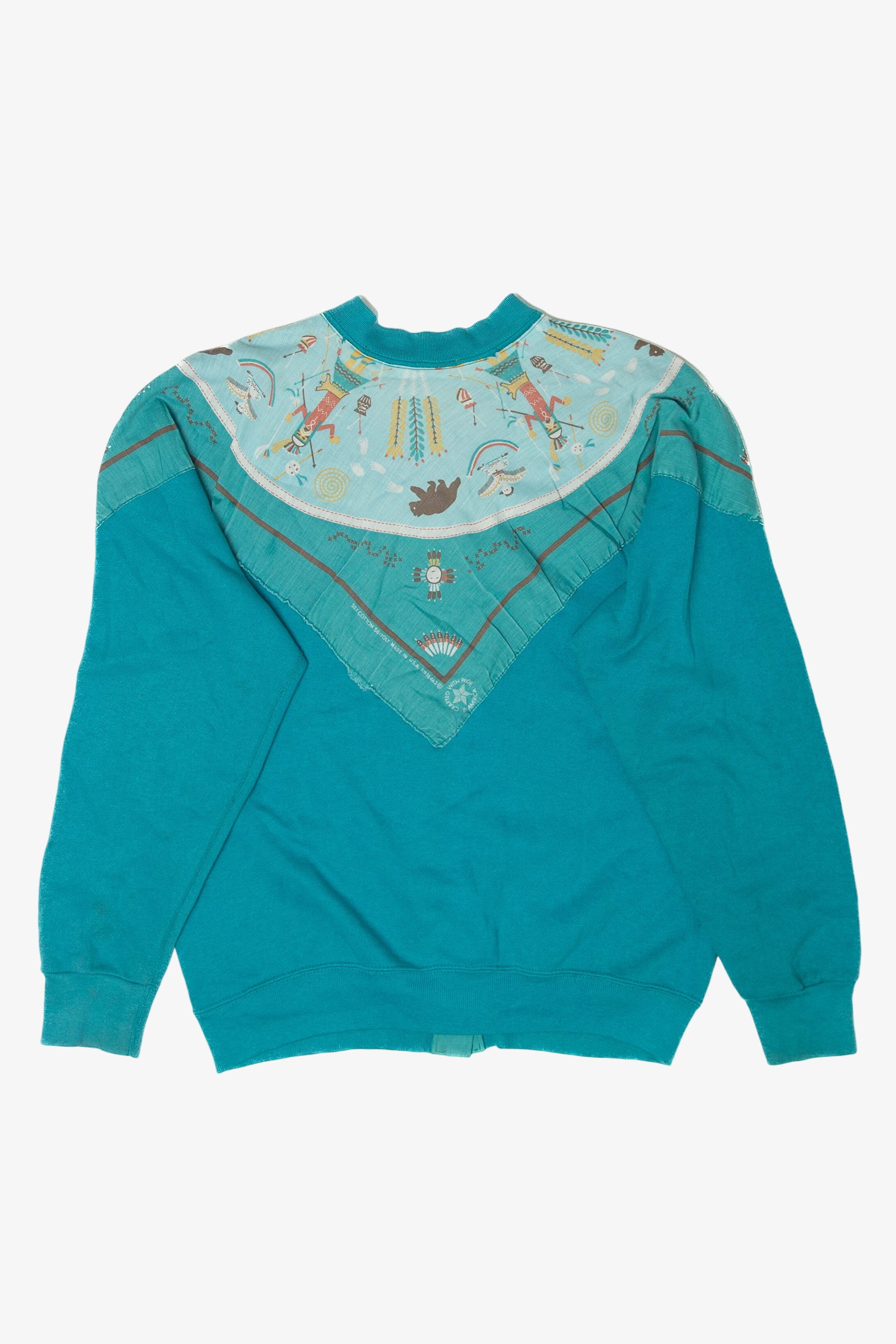 Vintage Sweats Appeal Native Button Up Shirt (1990s)