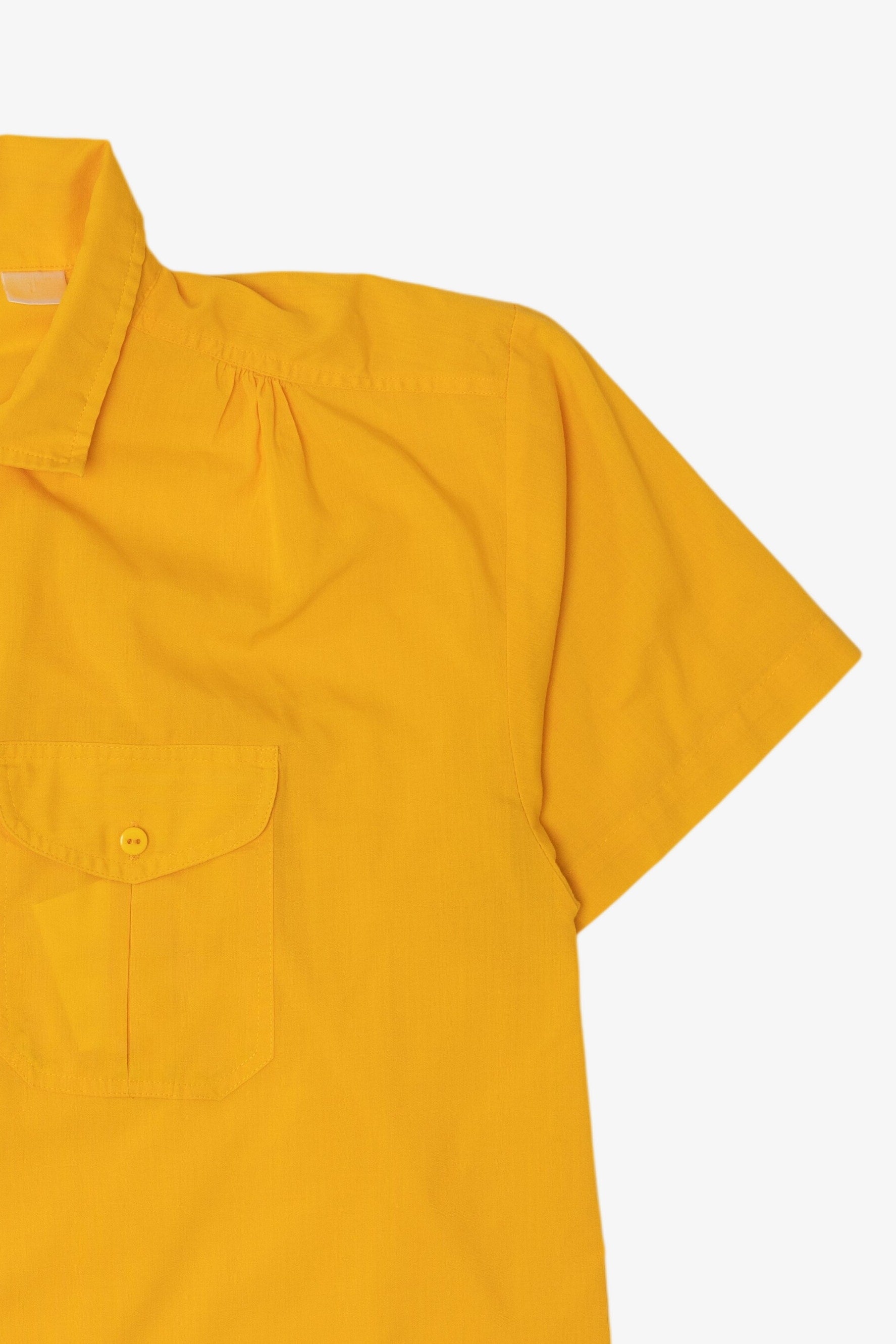 Vintage Yellow Pearl River Clothing Co. Button Up Pocket Shirt (1990s)