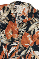 Vintage Warm Autumn Leaves Button Up Shirt (1990s)