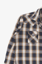 Vintage Ely Cattleman Tall Man Plaid Button Up Shirt (1990s)