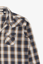 Vintage Ely Cattleman Tall Man Plaid Button Up Shirt (1990s)