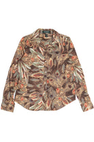 Vintage Ralph Lauren Feather Print Button Up Shirt (2000s)