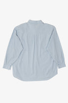 Vintage Light Blue Embroidered Button Up Shirt (1990s)