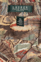 Vintage Ralph Lauren Feather Print Button Up Shirt (2000s)