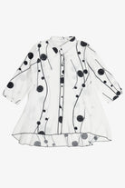 Vintage Feratelli Embroidered Button Up Tunic Top (2000s)