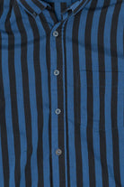 Vintage Striped Progressions Button Up Shirt (1990s)