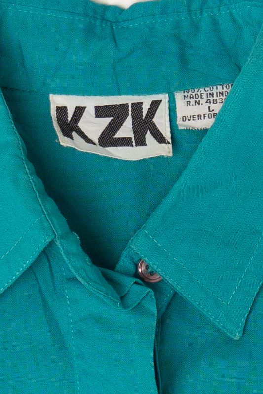 Vintage Beaded KZK Button Up Shirt (1990s)