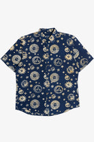 Vintage Celestial Sun & Moon Lands' End Button Up Shirt (1990s)