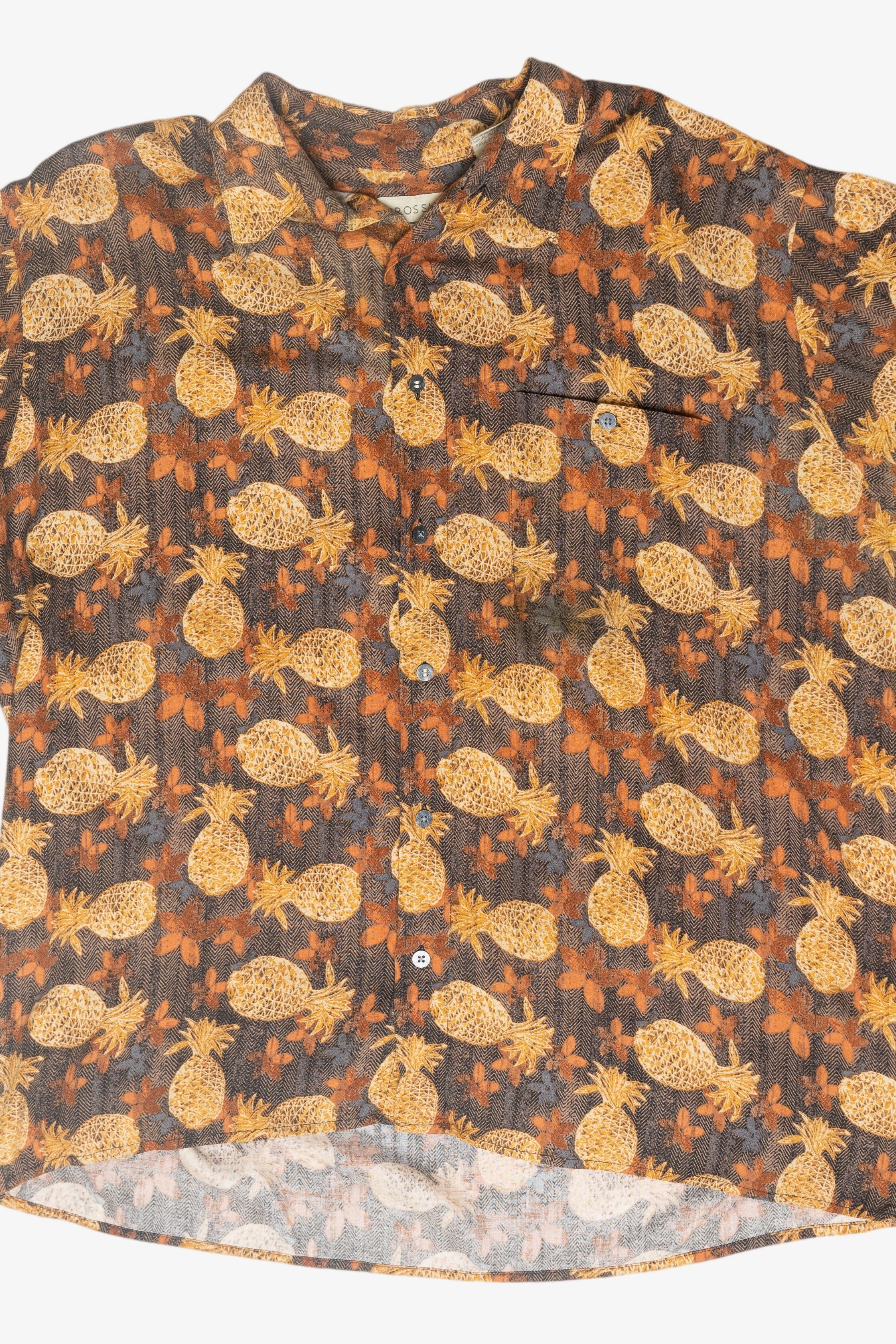 Vintage Pineapples Hawaiian Shirt (2000s)