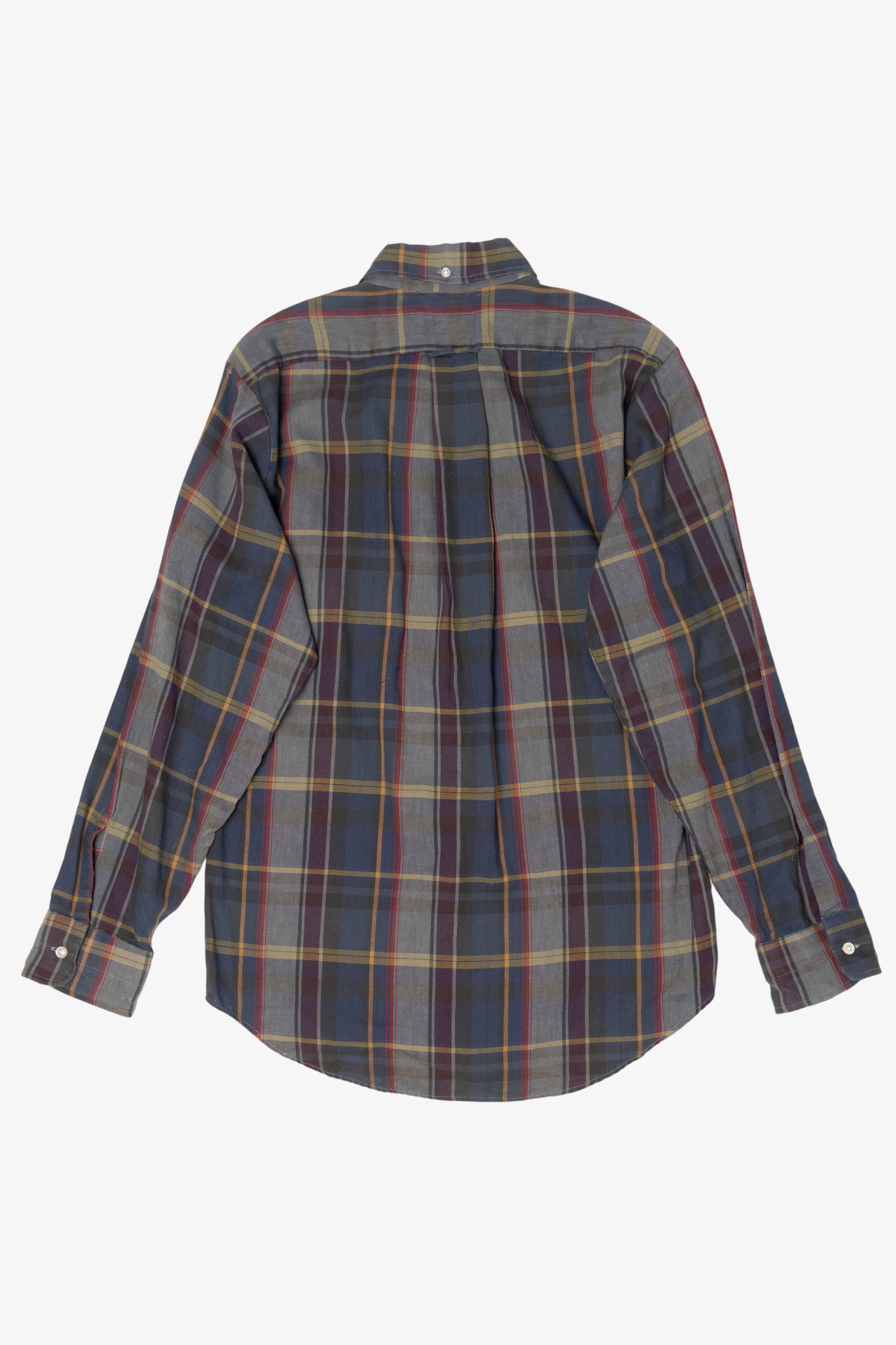 Vintage h.i.s Plaid Button Up Shirt (1990s)
