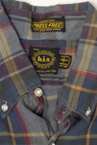 Vintage h.i.s Plaid Button Up Shirt (1990s)