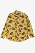 Vintage Woolrich Hunting Dog And Bird Elbow Pads Button Up Shirt (1990s)