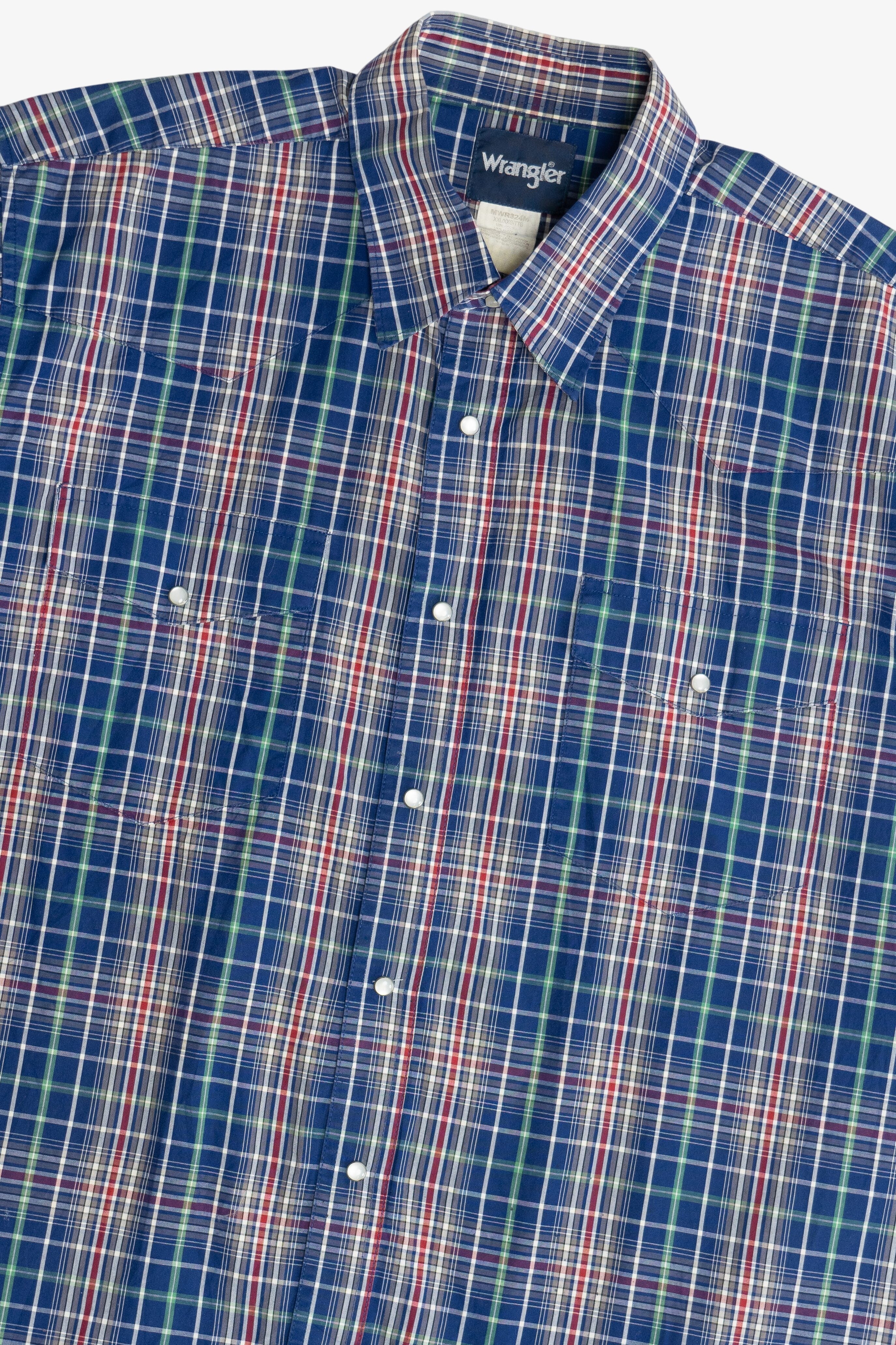 Vintage Wrangler Pearl Snap Button Up Shirt (1990s)