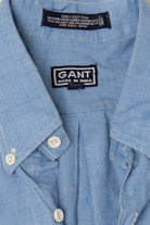 Vintage Light Blue Gant Button Up Shirt (1990s)