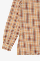 Vintage Beige Plaid di Moreno Button Up Shirt (1970s)