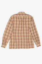 Vintage Beige Plaid di Moreno Button Up Shirt (1970s)