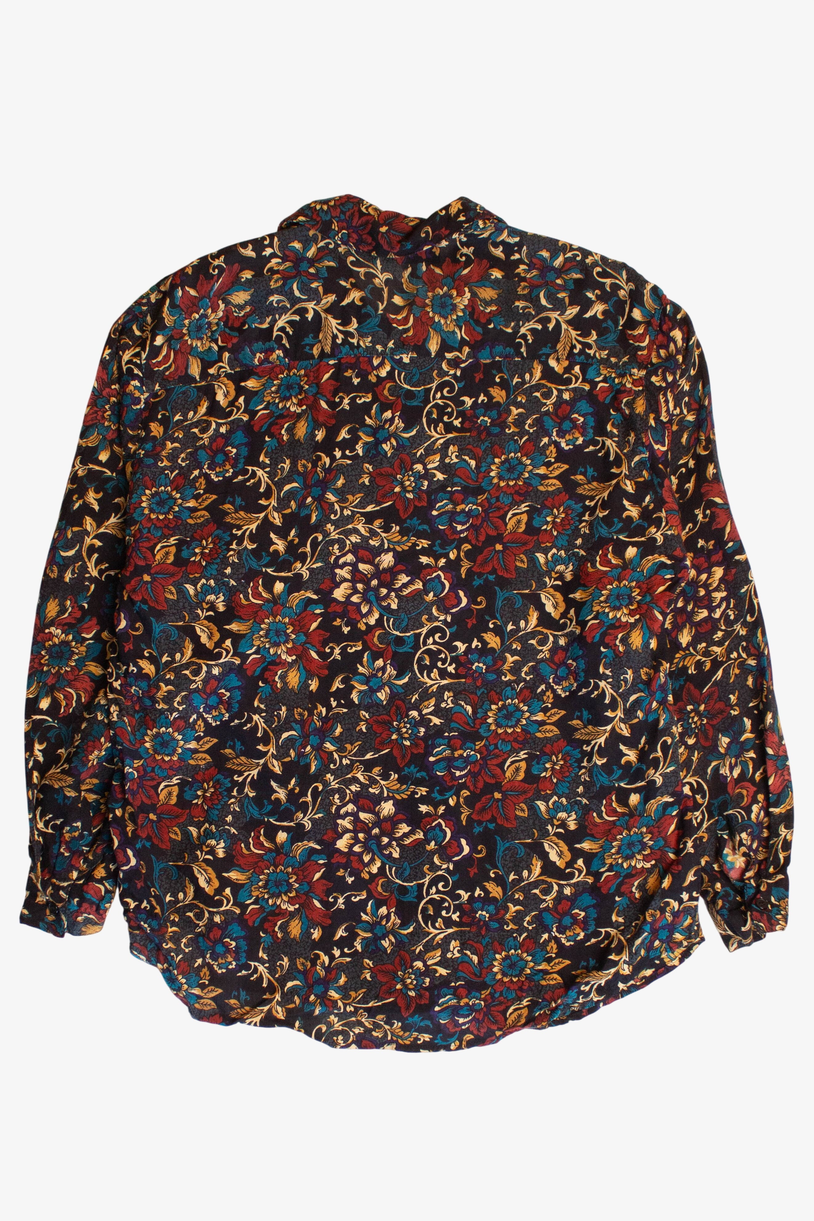 Vintage Pioko Floral Button Up Shirt (1990s)
