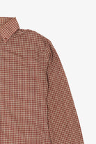 Vintage Rust Plaid Kingsport Button Up Shirt (1970s)