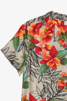 Vintage White Stag Hibiscus Hawaiian Button Up (1990s)
