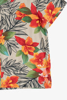 Vintage White Stag Hibiscus Hawaiian Button Up (1990s)