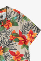 Vintage White Stag Hibiscus Hawaiian Button Up (1990s)