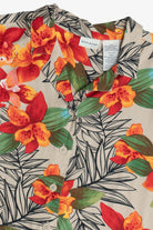 Vintage White Stag Hibiscus Hawaiian Button Up (1990s)