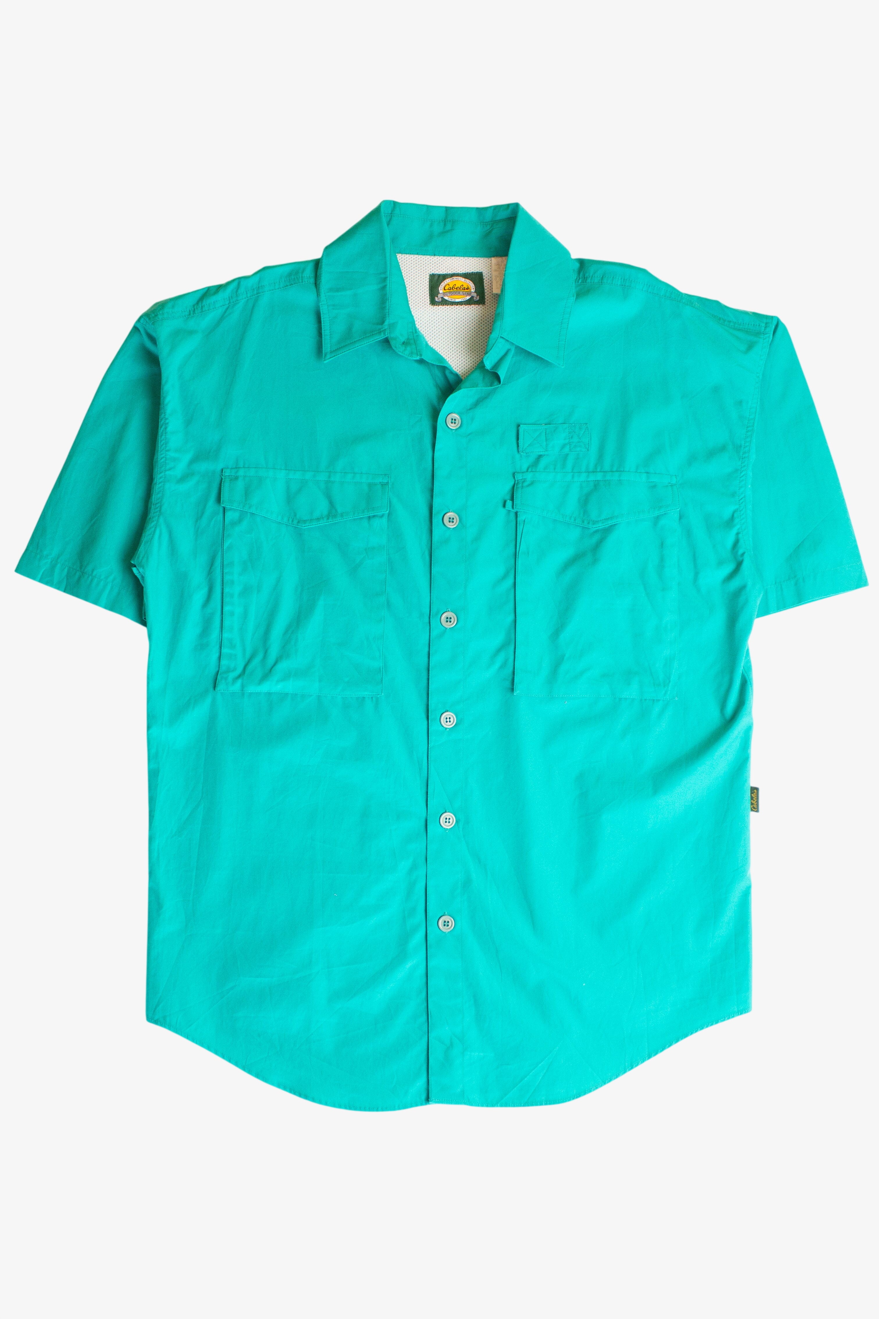 Vintage Cabela's Swordfish Button Up Shirt (1990s)