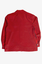 Vintage Joan Leslie Striped Button Up Shirt (1980s)