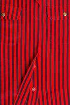 Vintage Joan Leslie Striped Button Up Shirt (1980s)