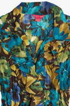 Vintage Sunny Leigh Semi-Sheer Frilly Button Up Shirt (2000s)