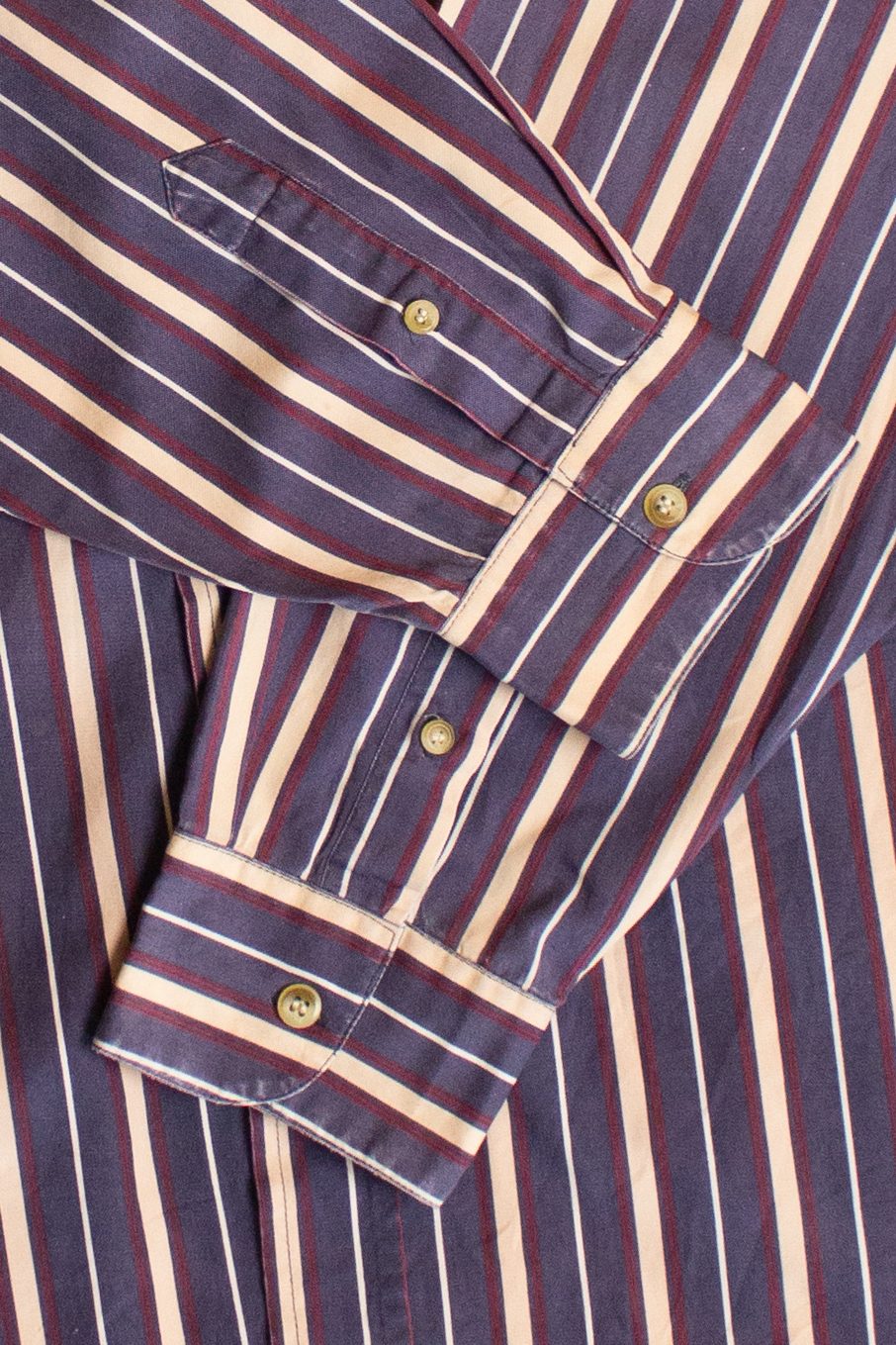 Vintage BB Classics Striped Button Up Shirt (1990s)
